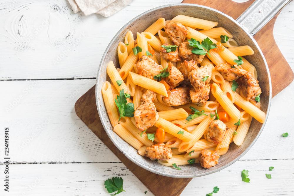 pastasalade kip